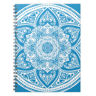 Caderno Espiral Bluebird Mandala