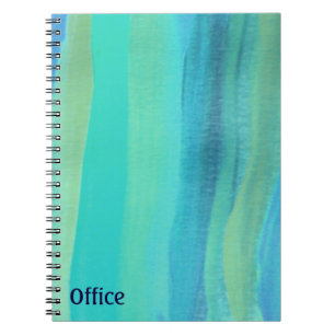 Caderno Espiral Blues de aquarela