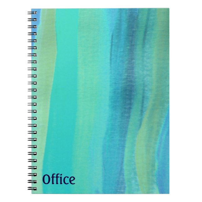 Caderno Espiral Blues de Aquarelas (Frente)