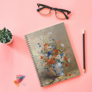 Caderno Espiral Blumenstillleben Eugene Petit