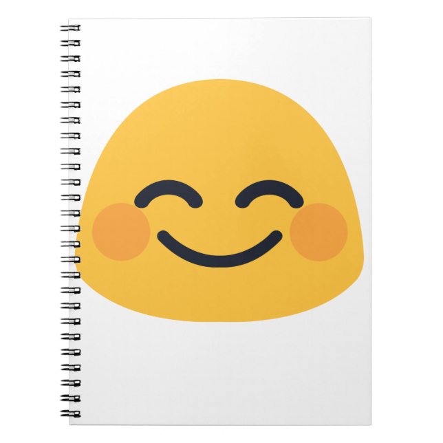Caderno Espiral Blush Emoji (Frente)