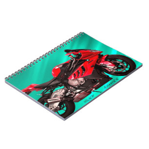 Caderno Espiral BMW Motorcycle for Photo Notebook