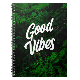 Caderno Espiral Boas Vibes Inspiradas na Natureza