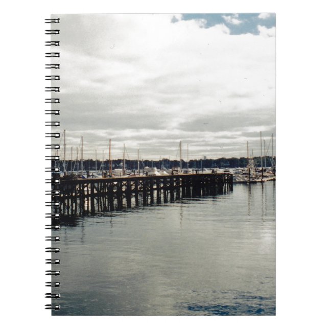Caderno Espiral Boat Dock (Frente)
