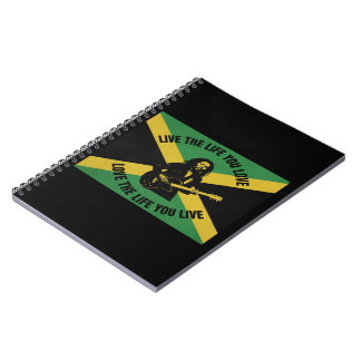 Caderno Espiral Bob Marley Notebook