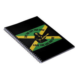 Caderno Espiral Bob Marley Notebook