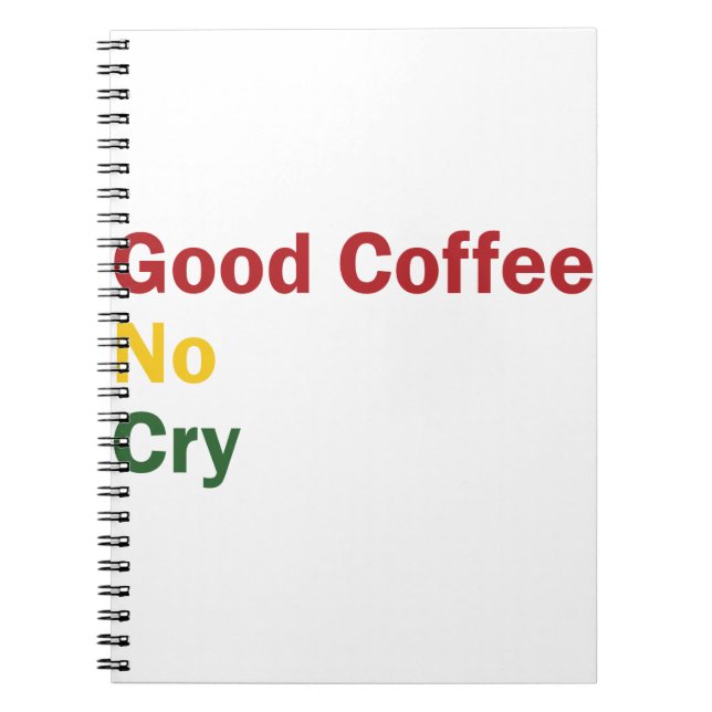 Caderno Espiral BobCoffee (Frente)