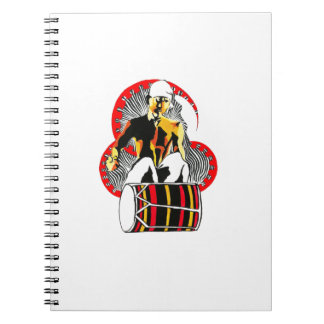 Caderno Espiral Boduberu Drummer