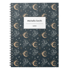 Caderno Espiral Boêmia Mística Personalizada