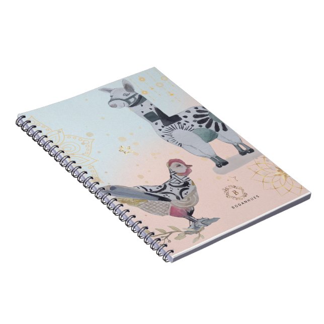 Caderno Espiral "Boganhues Farmyard Fusion" (Lado Direito)