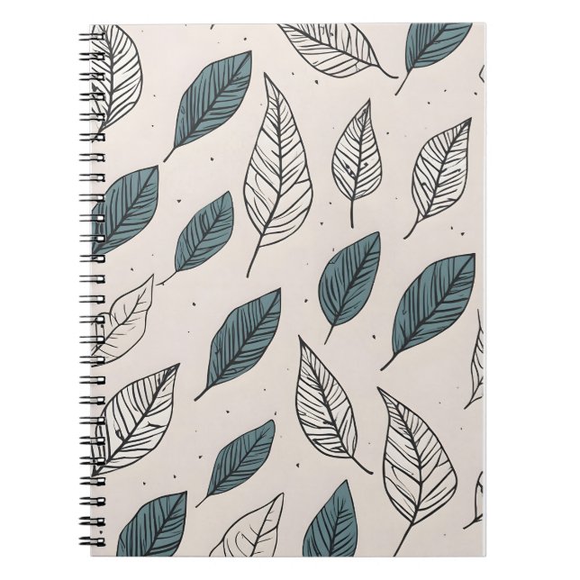 Caderno Espiral Boho deixa arte (Frente)