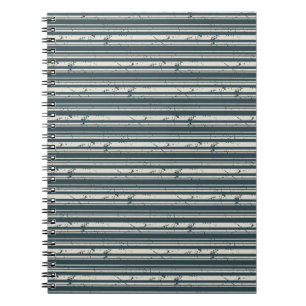 Caderno Espiral Boho Striped