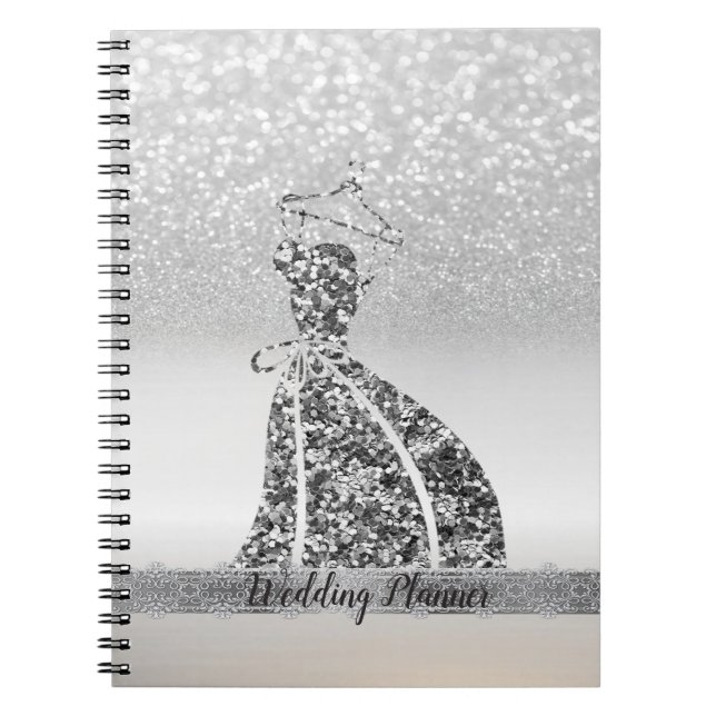Caderno Espiral Bokeh, Vestido, Lace (Frente)