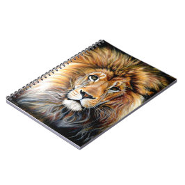 Caderno Espiral Bold Lion Spiral Notebook