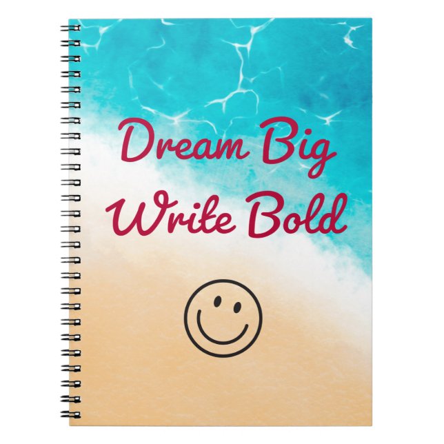 Caderno Espiral Bold Spiral Notebook (Frente)