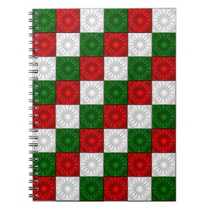 Caderno Espiral BOLETIM DE Cantos Agradecidos-Red-White-Green-SPIR