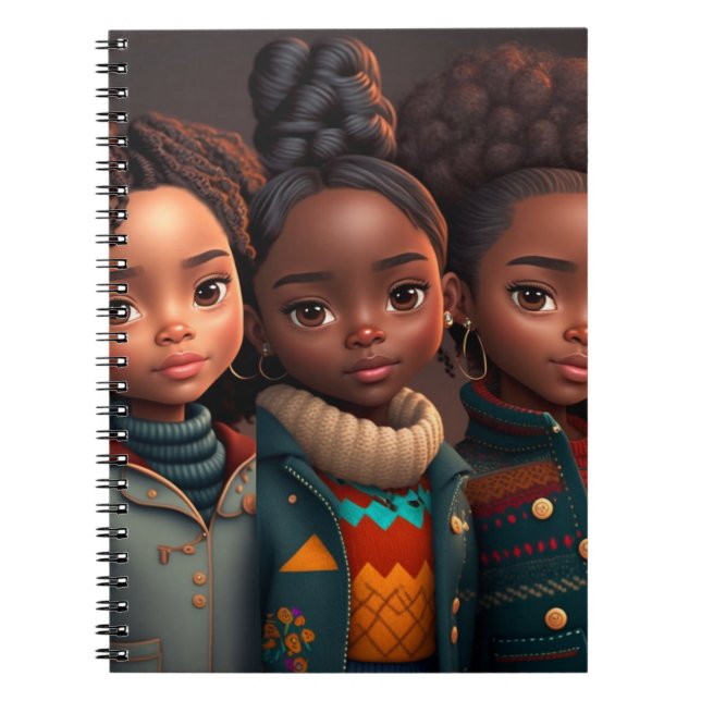 Caderno Espiral Boletim espiral de cobrir suave - Amigos (Frente)