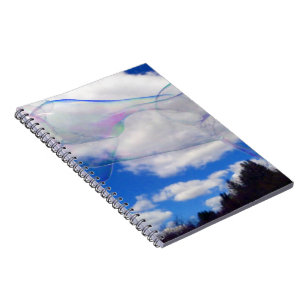 Caderno Espiral Bolhas