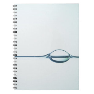 Caderno Espiral Bolhas na superfície da água