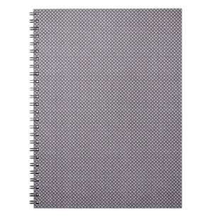 Caderno Espiral Bolinhas BRANCAS BRANCAS FADRADAS CÍRCULOS DE POL