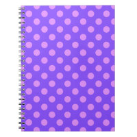 Bolinhas de Lilac na periwinkle
