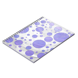 Caderno Espiral Bolinhas do Sol Roxo