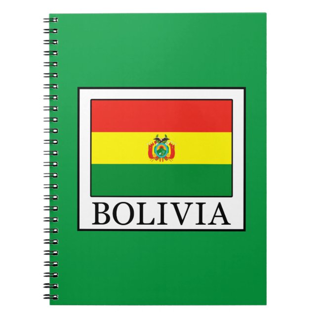 Caderno Espiral Bolívia (Frente)