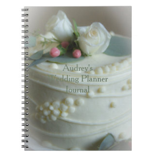 Caderno Espiral Bolo de Casamento