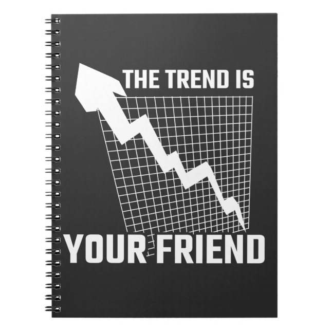 Caderno Espiral Bolsa de Valores - Comerciante Bolsa Investidor de (Frente)