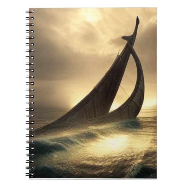 Caderno Espiral Bolsa de Viking (Frente)