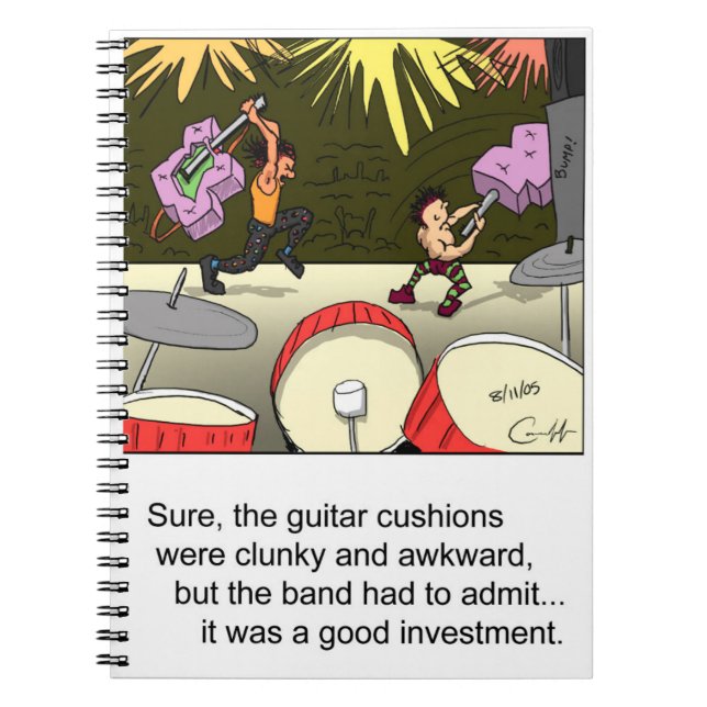 Caderno Espiral "Bom investimento" (Frente)