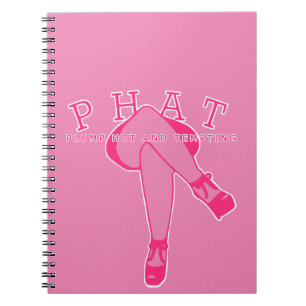Caderno Espiral Bomba PHAT quente e espessa