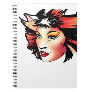 Caderno Espiral Bombalurina - gatos musicais