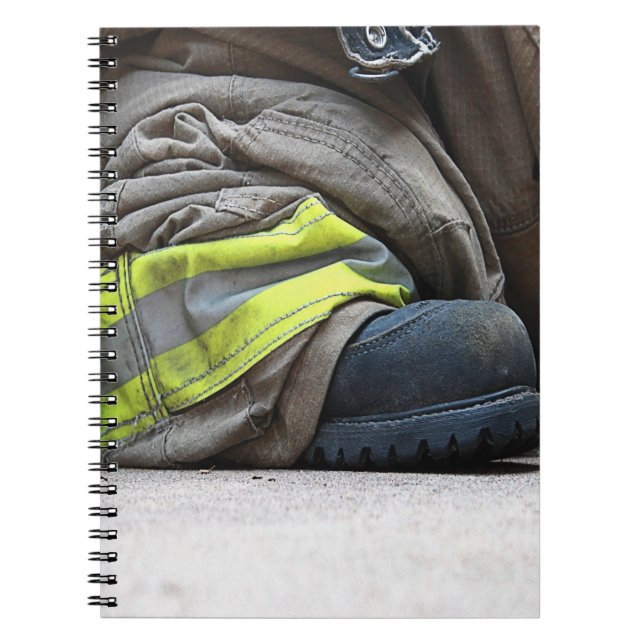Caderno Espiral Bombeiro (Frente)