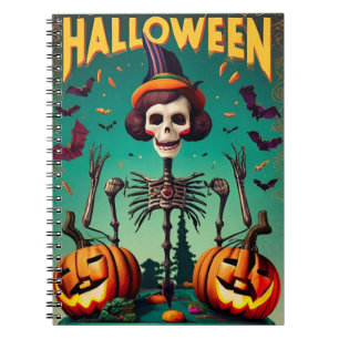 Caderno Espiral Bombeiros de Halloween de notebook