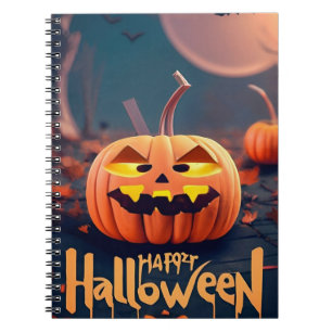 Caderno Espiral Bombeiros de Halloween de notebook
