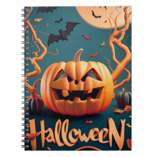Caderno Espiral Bombeiros de Halloween de notebook
