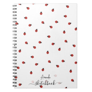 Caderno Espiral Bombino Little Ladybug