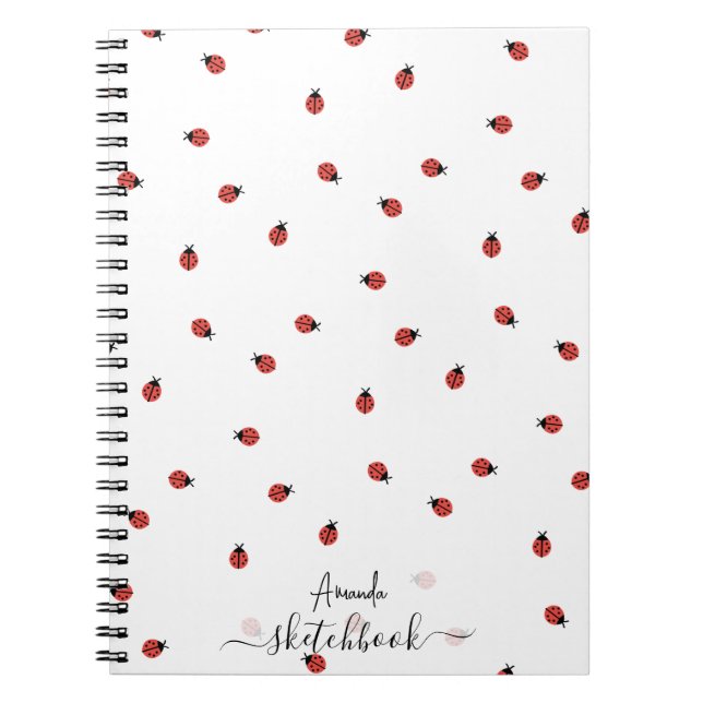 Caderno Espiral Bombino Little Ladybug (Frente)