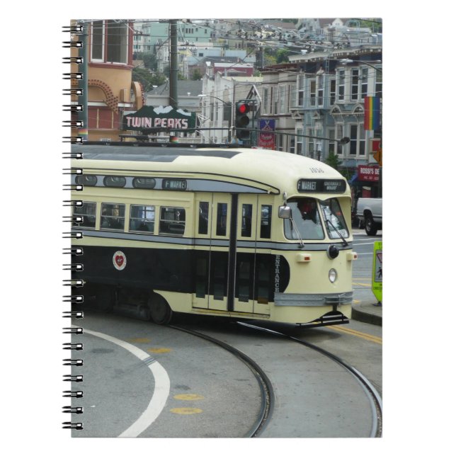 Caderno Espiral Bonde de São Francisco (Frente)