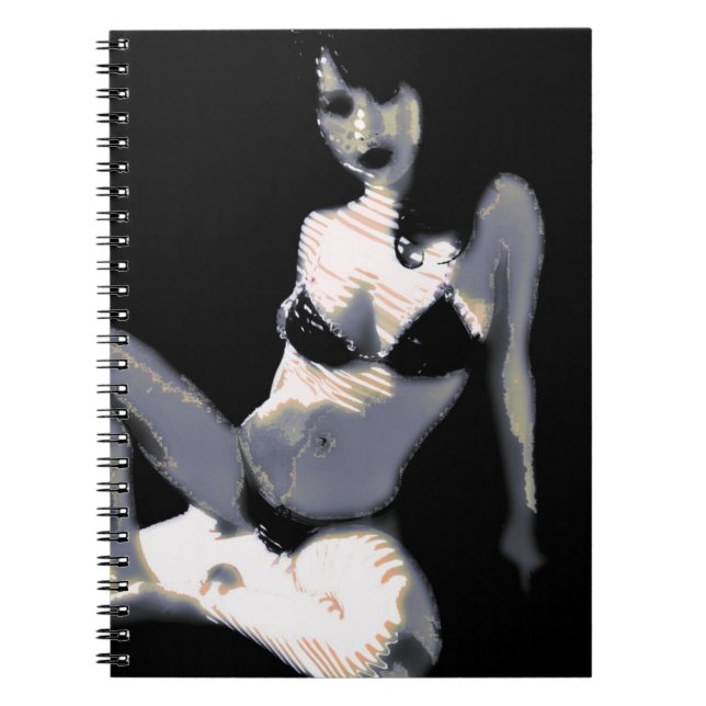 Caderno Espiral Boneca viva 4 (Frente)