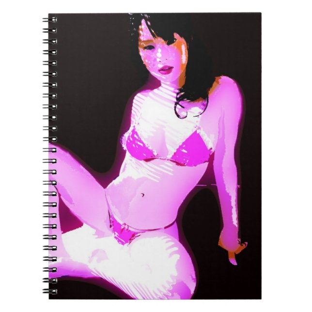 Caderno Espiral Boneca viva 6 (Frente)
