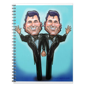 Caderno Espiral Bonecas de Bolo gay