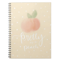 Bonito como um notebook de pêssego