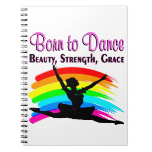 CADERNO ESPIRAL BONITO DANÇADOR