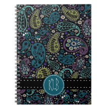 Bonito personalizado como um impressão de Paisley