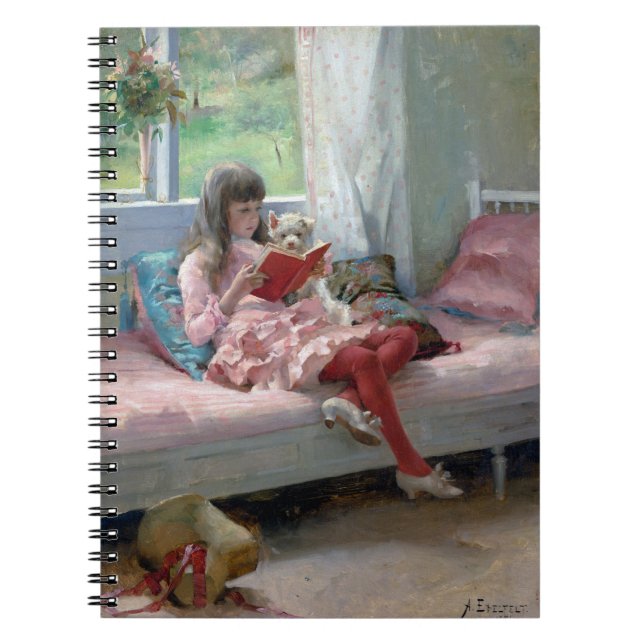 Caderno Espiral Bons Amigos de Albert Edelsense 1881 (Frente)