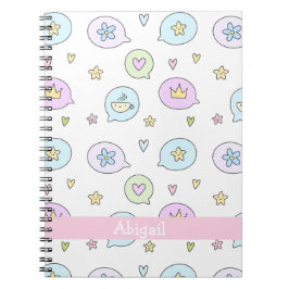 Caderno Espiral Bons Criaturas - Notebook Para Crianças
