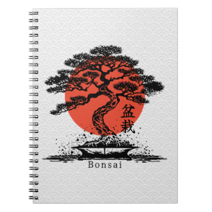 Caderno Espiral Bonsai Japan Personalizado