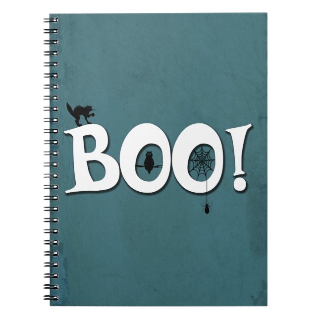 Caderno Espiral Boo! (Frente)